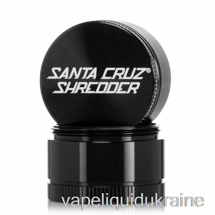 Vape Ukraine Santa Cruz Shredder 1.6inch Small 3-Piece Grinder Black (40mm)